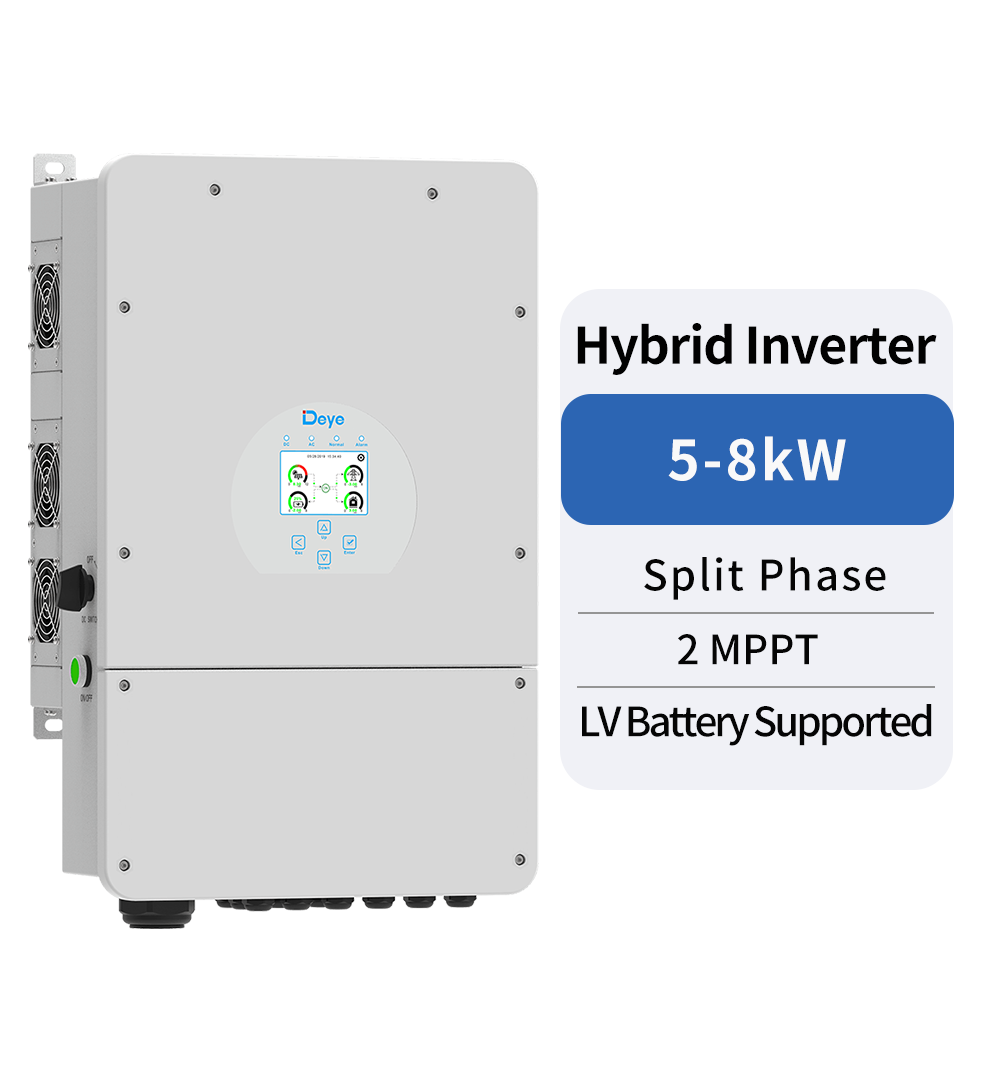 Deye Split-Phase Hybrid Inverter SUN-8K-SG01LP1-US